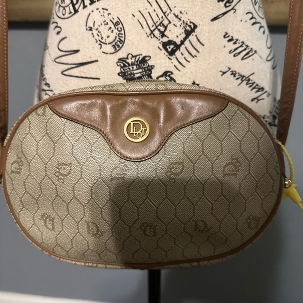 Dior honeycomb crossbody bag with COA Like new. Hard to believe it is vintage